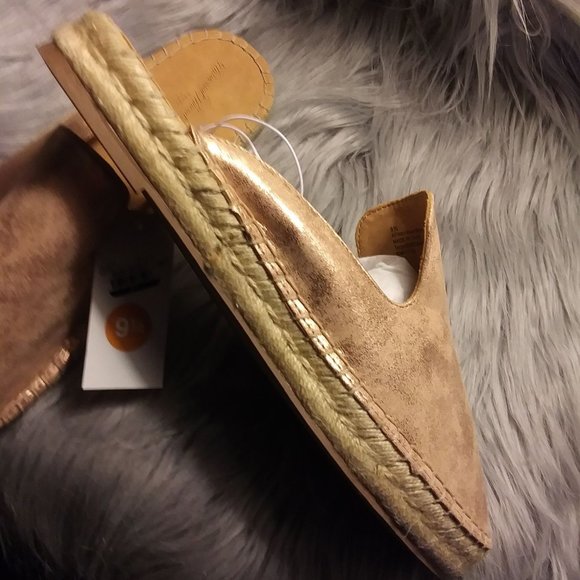 Womens Clara Microsuede Espadrille Mules - Picture 2 of 5